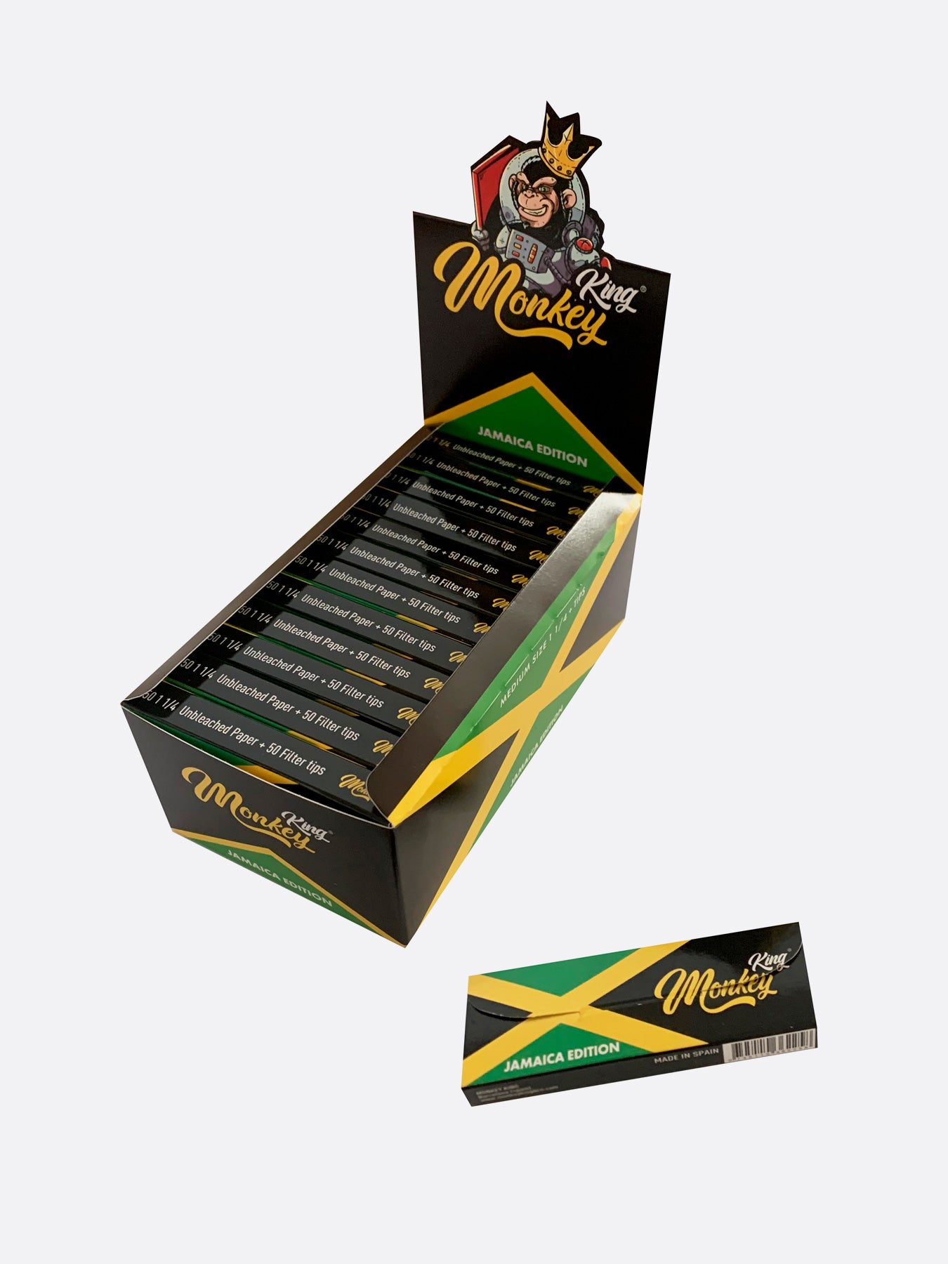 Monkey King Papers -1 1/4 size JAMAICA collectables
