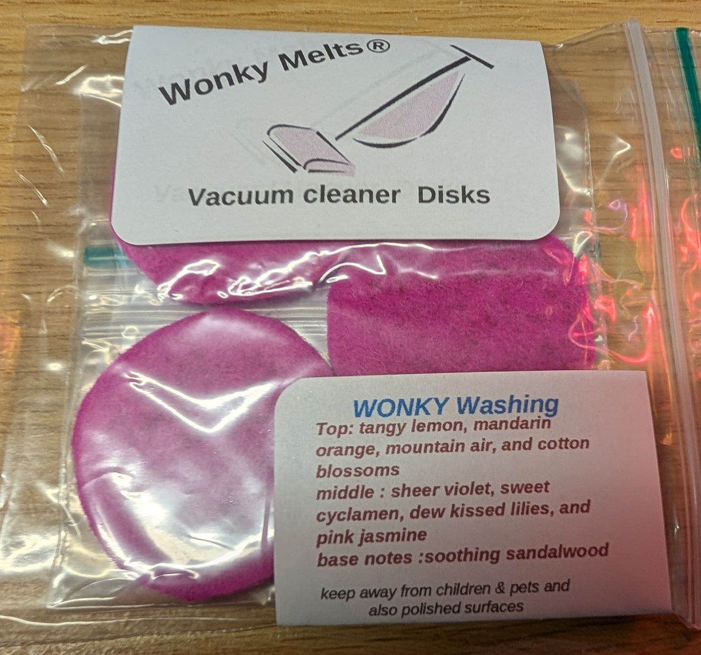 Vacuum cleaner Discs or Disks Various sizes and Scents choose size & scent