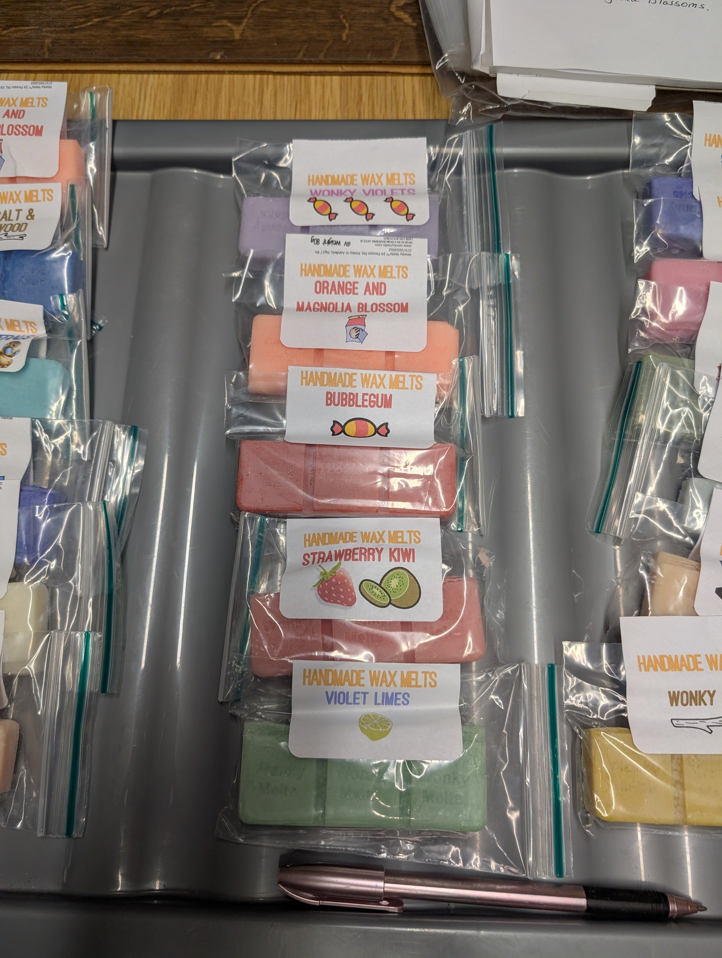 Wonky melts Wonky Wax Melt Bars samplers fruity fragrances