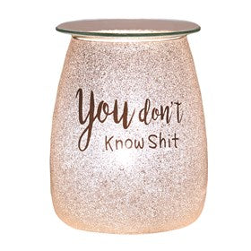wax melts burner Glitter Sentiment Collection - Electric Wax Burners By Aroma
