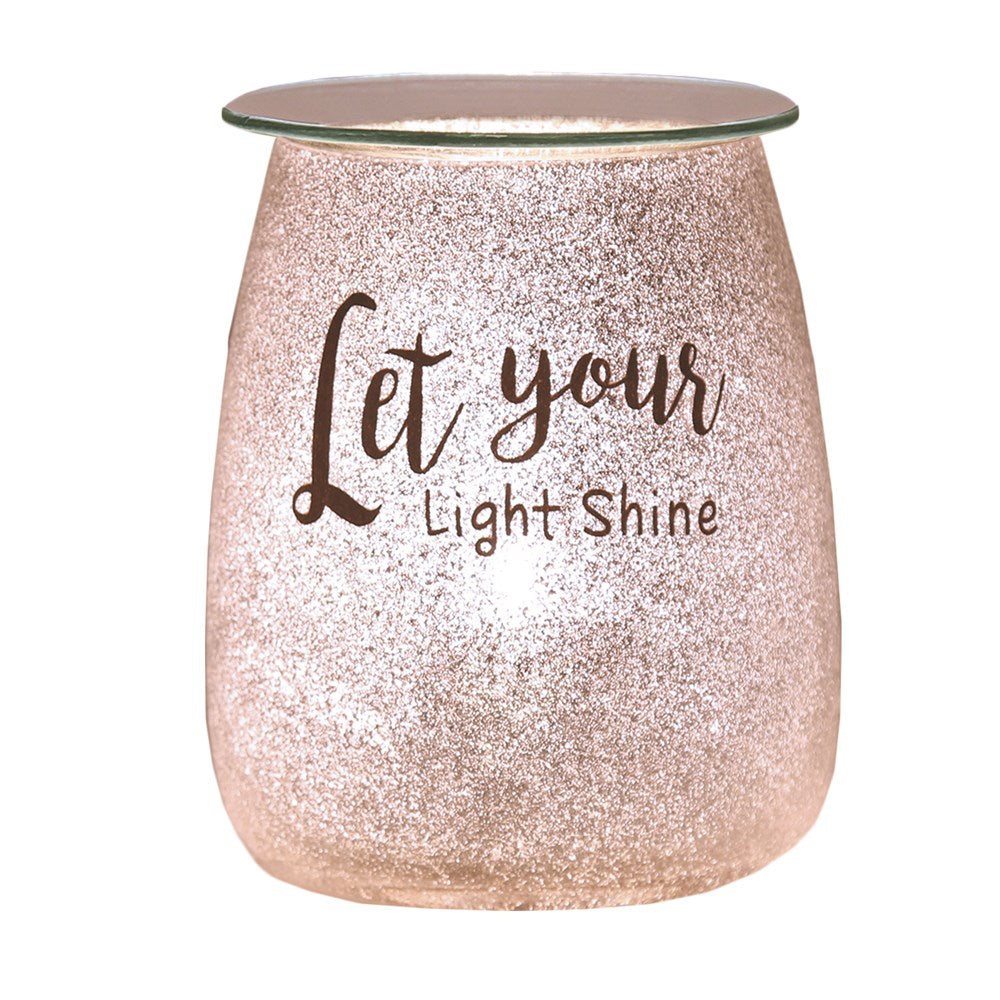 wax melts burner Glitter Sentiment Collection - Electric Wax Burners By Aroma