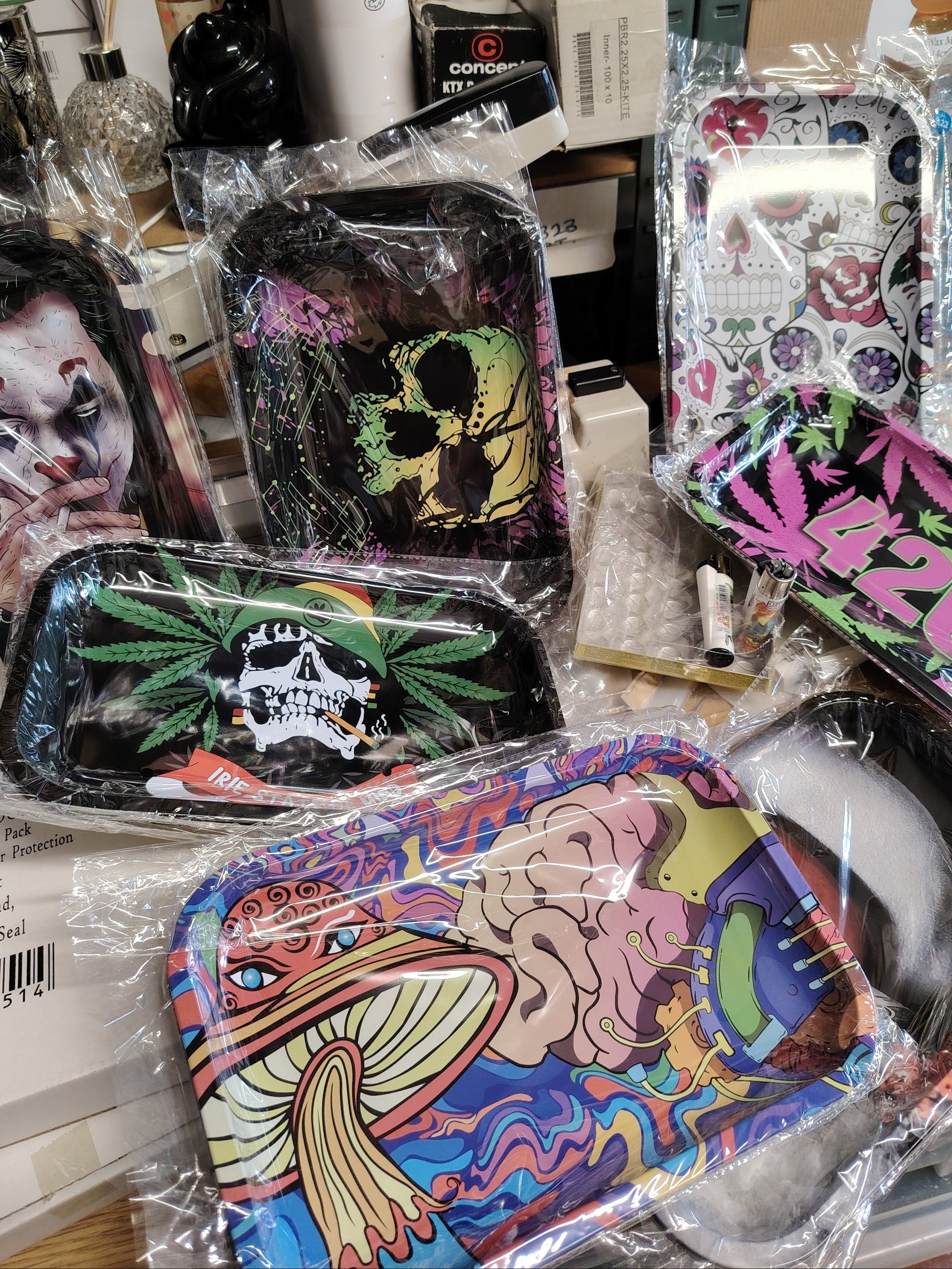 collectable trays by sparkys