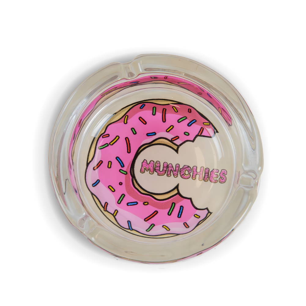 munchies ashtray set with origami papers regular size roll ups