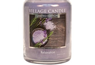 VILLAGE CANDLES 26 oz Candle RELAXATION