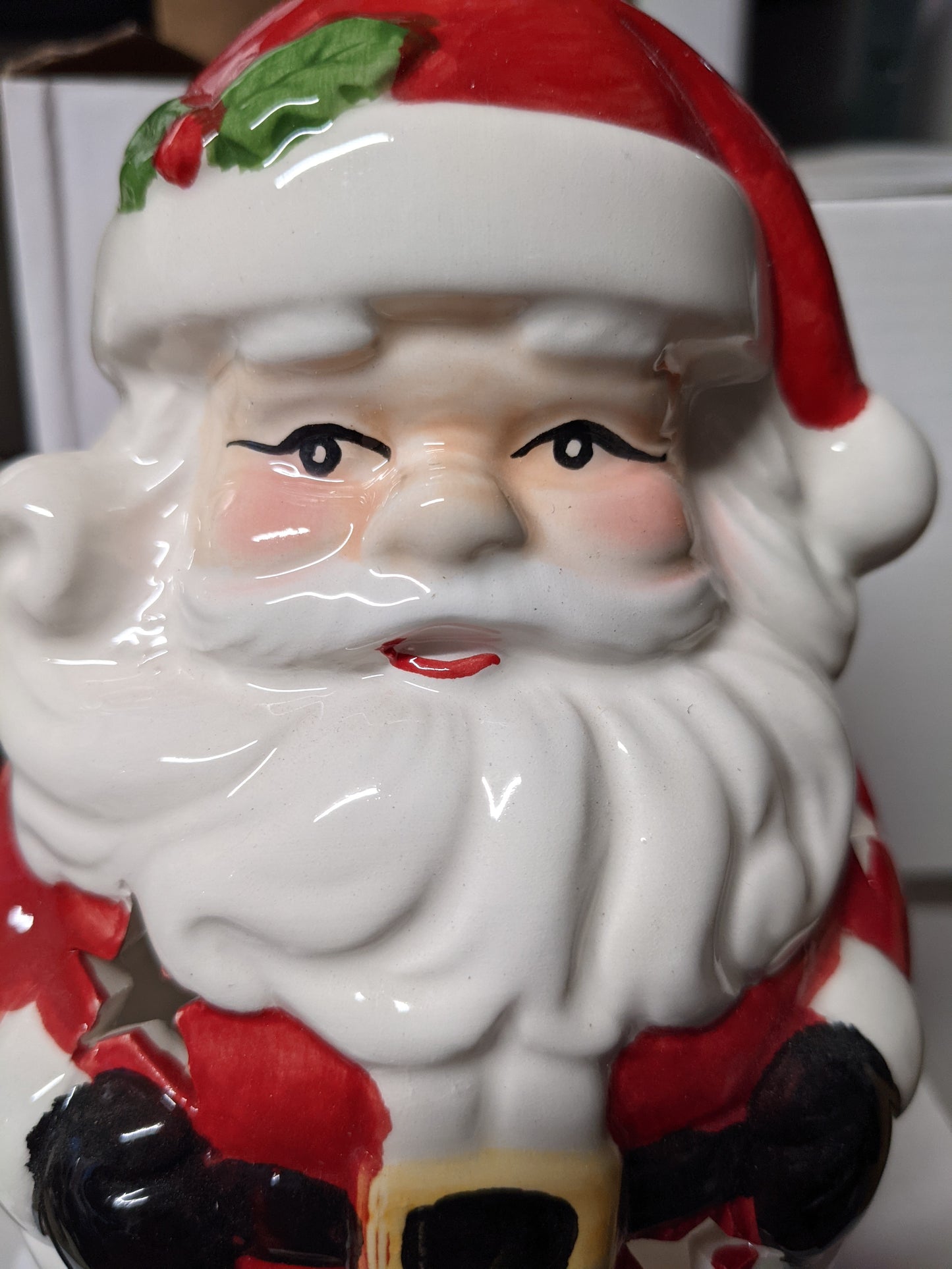 Santa Tealight Holder not a wax burner decorative Design By Aroma